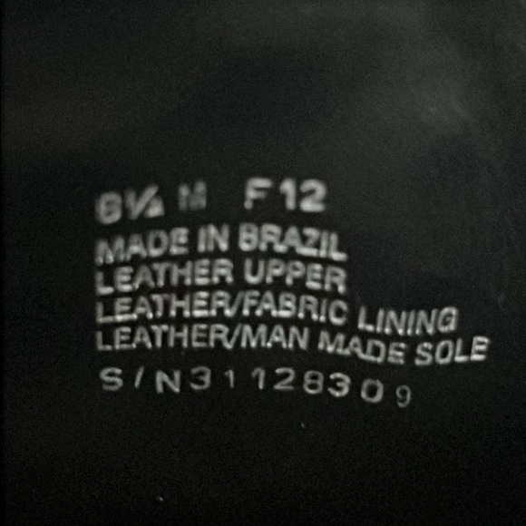 Tory Burch Boots Black Leather Suede Mid Calf Side Zip Logo Women’s Size 8.5 - Picture 11 of 16